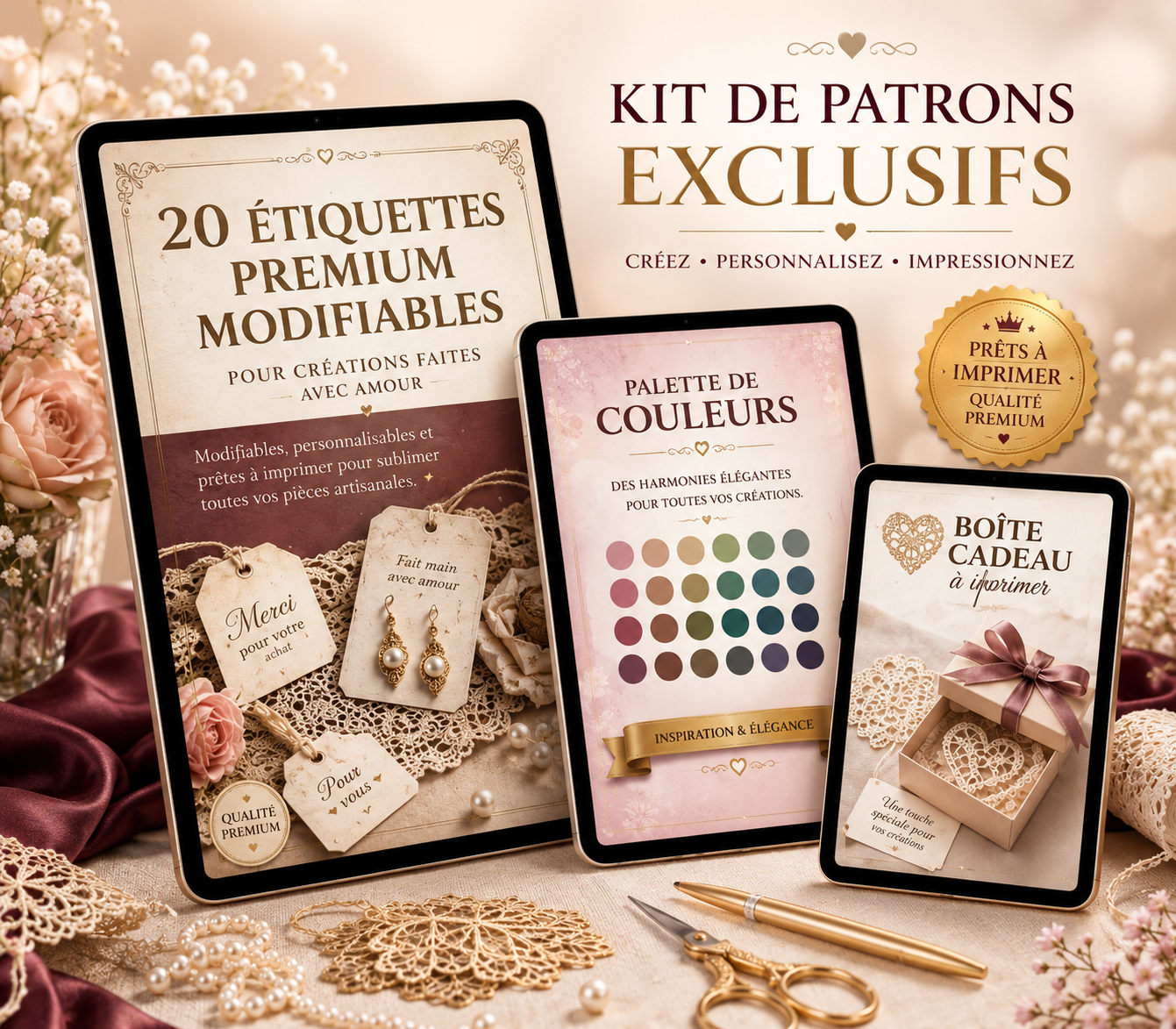 Kit de Patrons Exclusifs