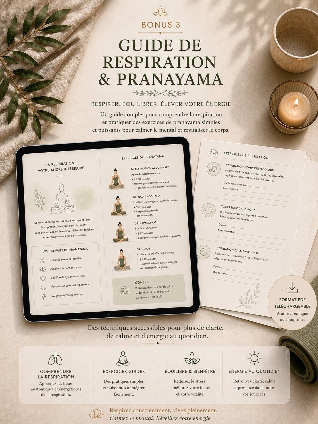 Guide de Respiration & Pranayama