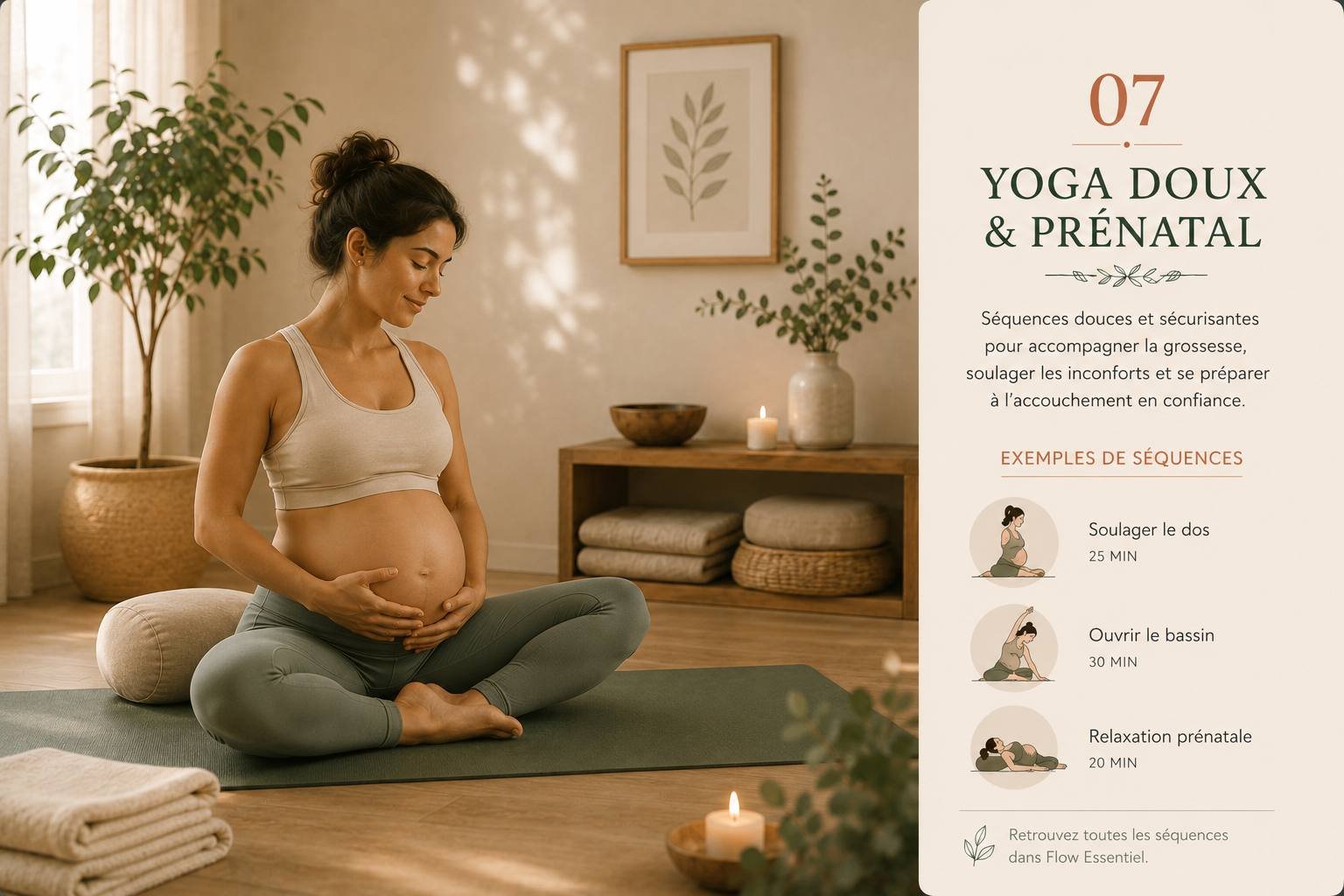 Yoga Doux & Prénatal