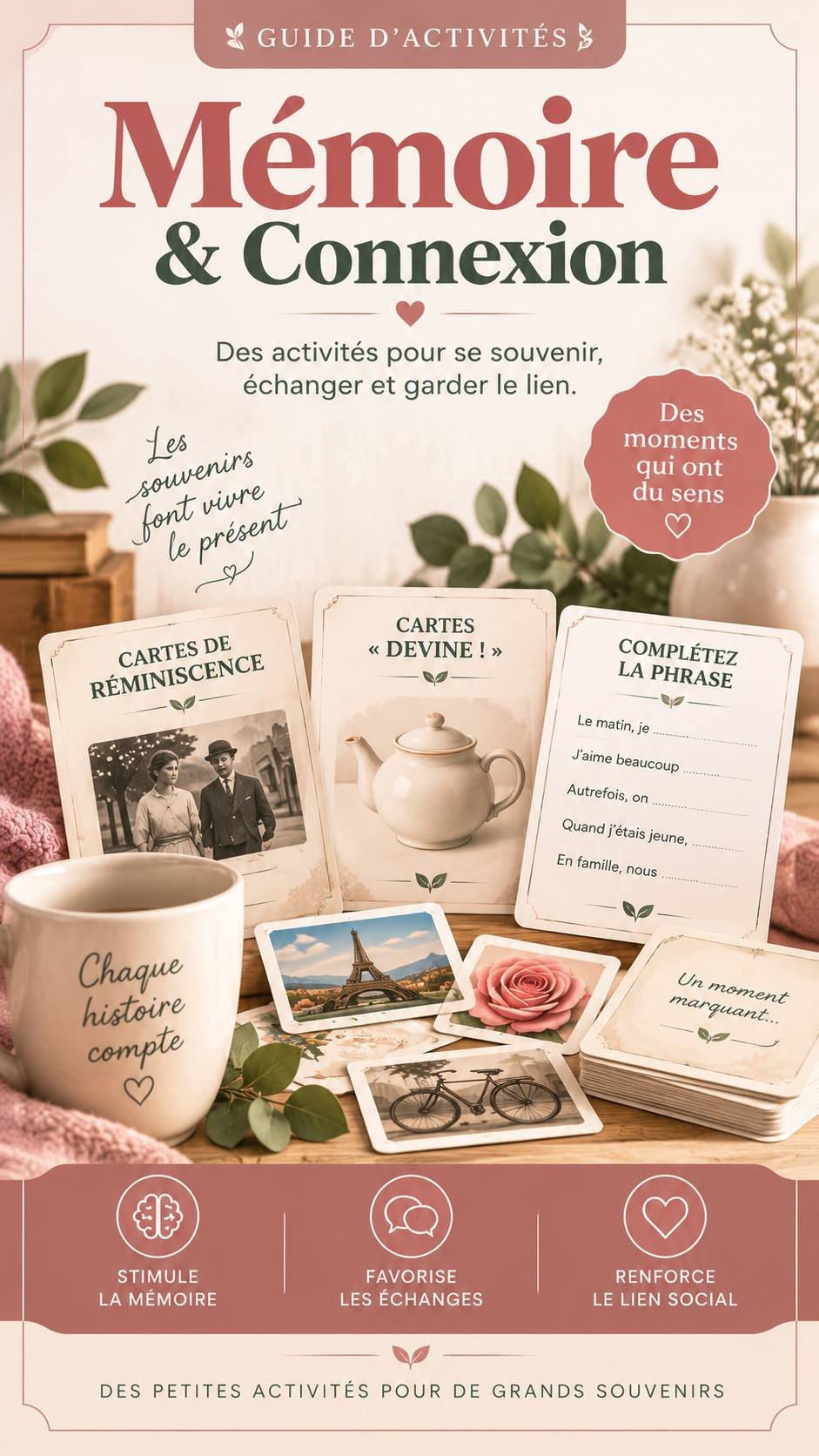 Guide Mémoire et Connexion Instants Précieux