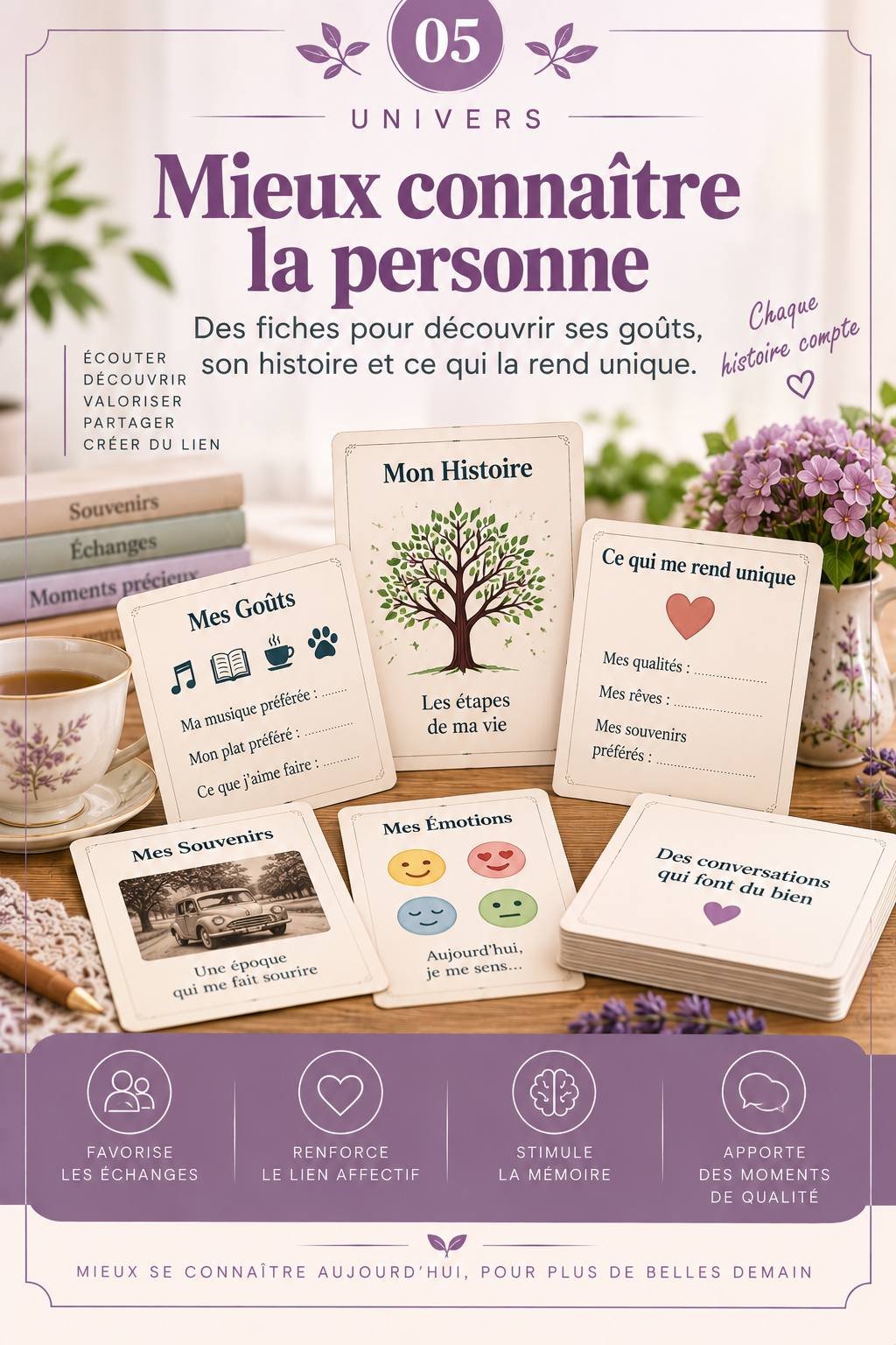 Mieux connaître la personne