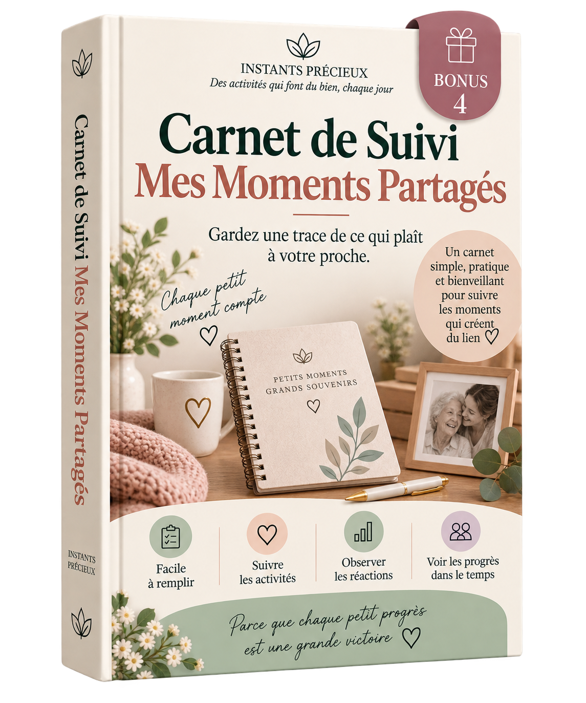 Carnet de Suivi — Mes Moments Partagés